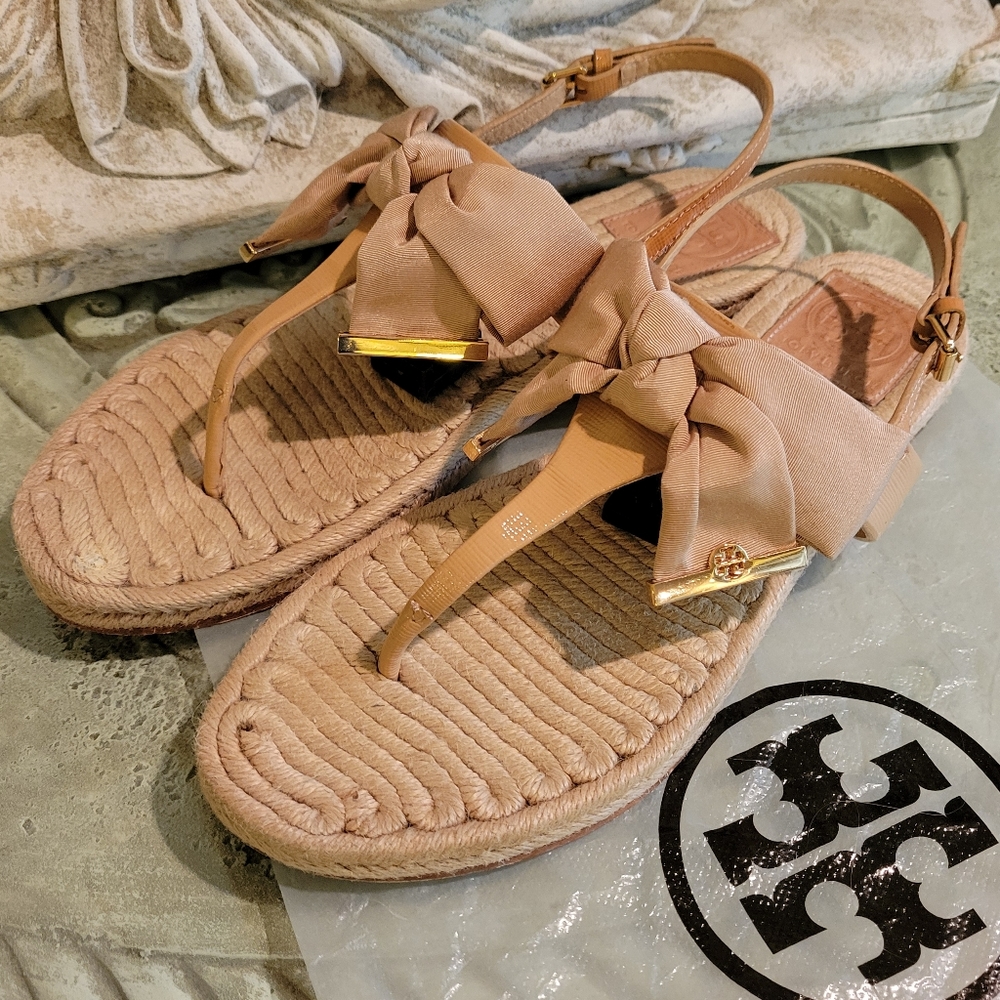 Tory Burch Penny Flat Espidrilles 111 - Picture 3 of 14